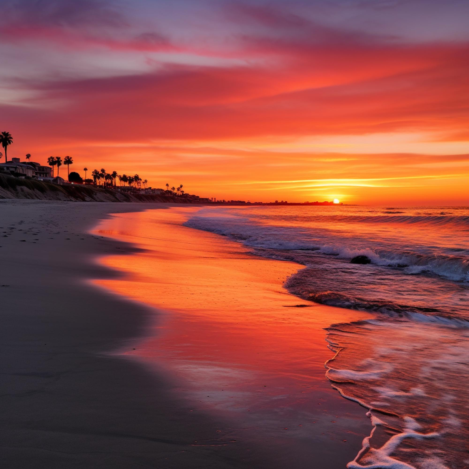 Atardecer en la Playa